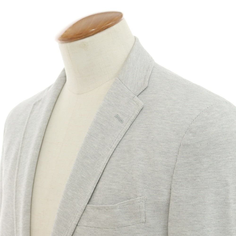 [Used] JOSEPH HOMME Cotton Nylon Jersey Jacket Gray x White [46] [Condition Rank B] [Men&