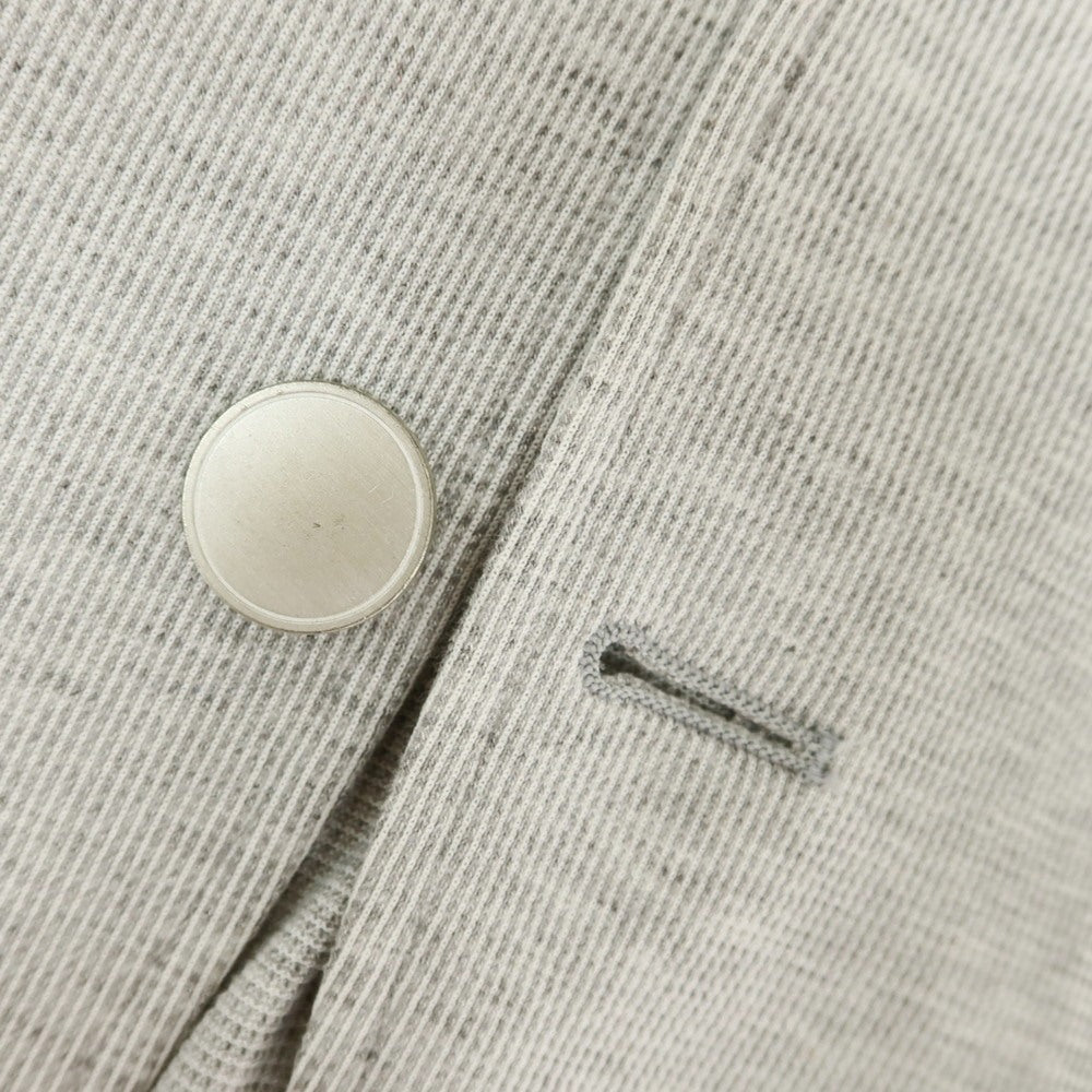 [Used] JOSEPH HOMME Cotton Nylon Jersey Jacket Gray x White [46] [Condition Rank B] [Men&