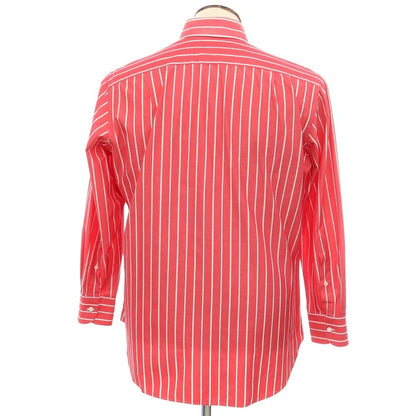 [Used] Frye Cotton Striped Button-down Casual Shirt Red x White [3] [Condition Rank B] [Men&