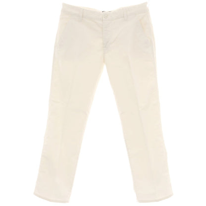 【中古】リュージョー LIU JO ストレッチ コットン 細畝 コーデュロイパンツ ホワイト【 33 】【 状態ランクC 】【 メンズ 】