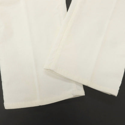 【中古】リュージョー LIU JO ストレッチ コットン 細畝 コーデュロイパンツ ホワイト【 33 】【 状態ランクC 】【 メンズ 】