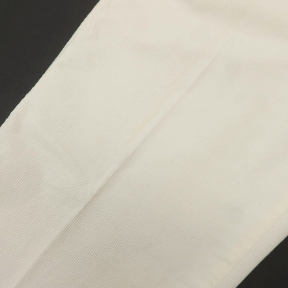 【中古】リュージョー LIU JO ストレッチ コットン 細畝 コーデュロイパンツ ホワイト【 サイズ33 】【 状態ランクC 】【 メンズ 】 [BPD]