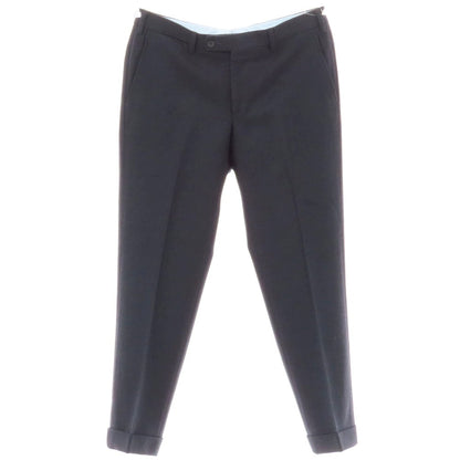 【中古】ヴィガーノ VIGANO ウール ドレススラックスパンツ ネイビー【 48 】【 状態ランクC 】【 メンズ 】