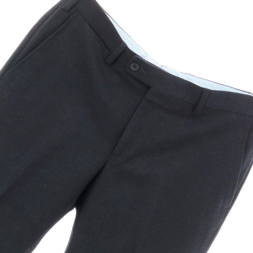 【中古】ヴィガーノ VIGANO ウール ドレススラックスパンツ ネイビー【サイズ48】【 状態ランクC 】【 メンズ 】[CPD]