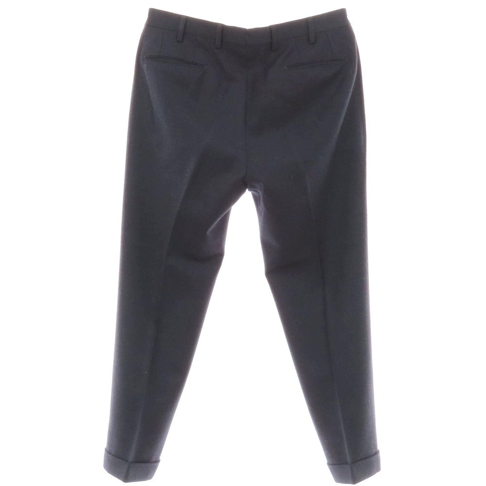【中古】ヴィガーノ VIGANO ウール ドレススラックスパンツ ネイビー【サイズ48】【 状態ランクC 】【 メンズ 】[CPD]