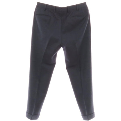 【中古】ヴィガーノ VIGANO ウール ドレススラックスパンツ ネイビー【 48 】【 状態ランクC 】【 メンズ 】