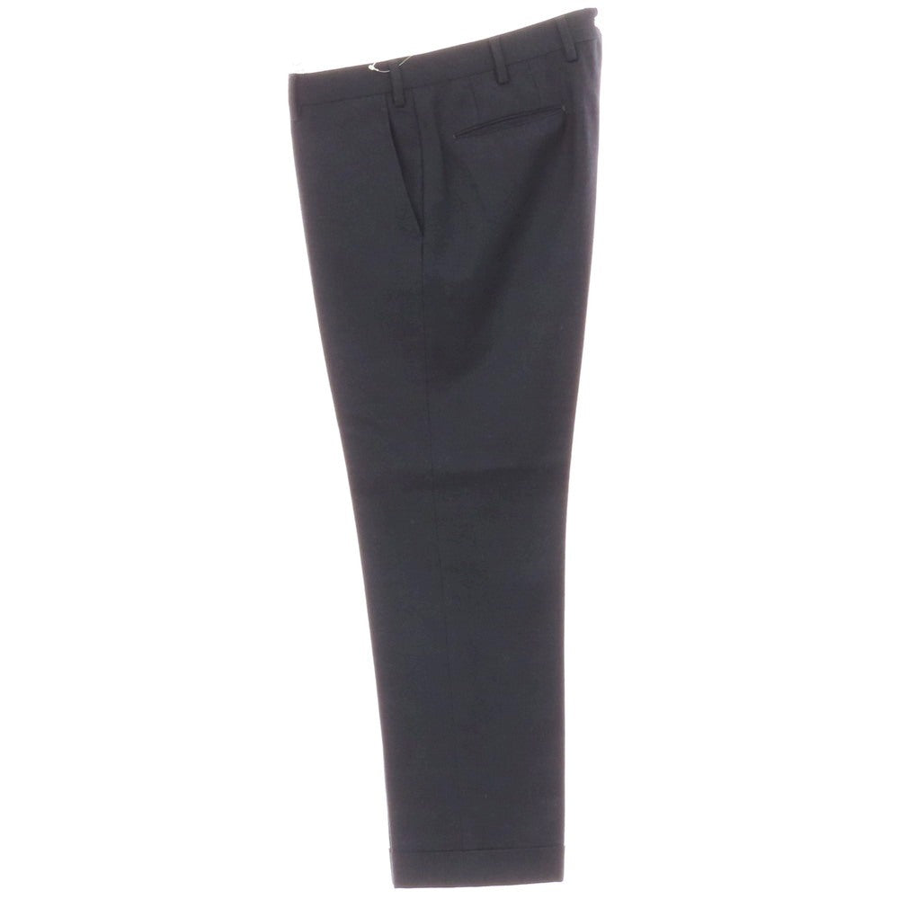 【中古】ヴィガーノ VIGANO ウール ドレススラックスパンツ ネイビー【サイズ48】【 状態ランクC 】【 メンズ 】[CPD]