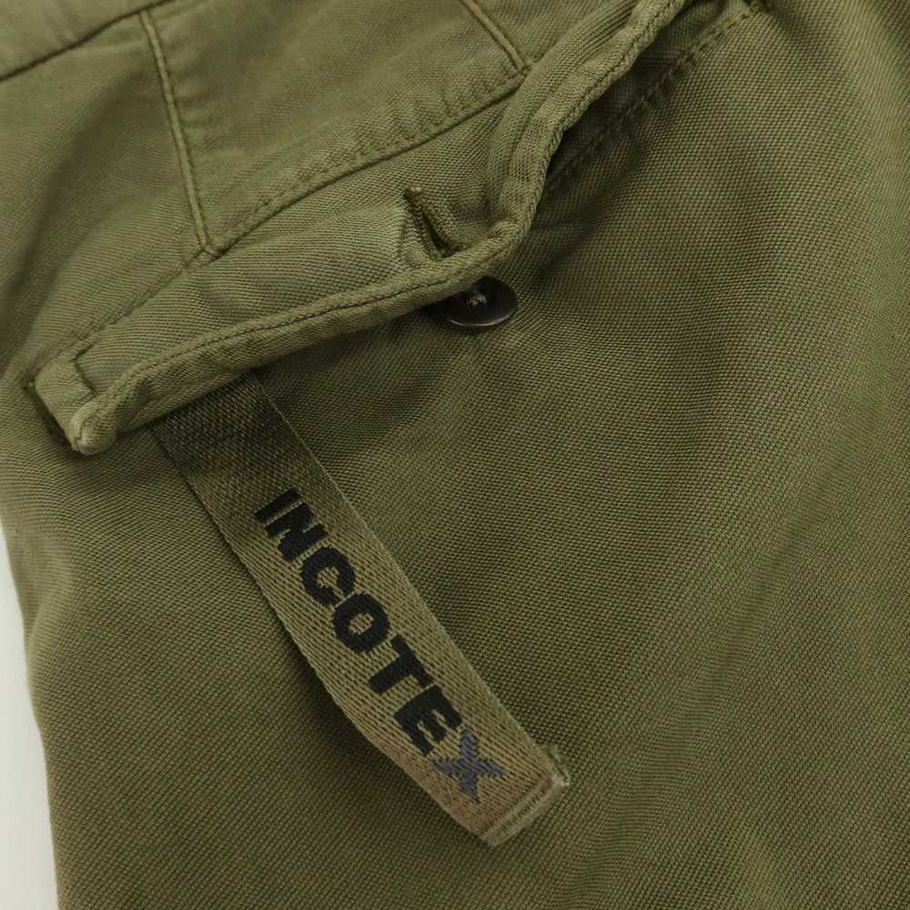 [Used] INCOTEX stretch cotton shorts, olive [32] [Condition rank B] [Men&