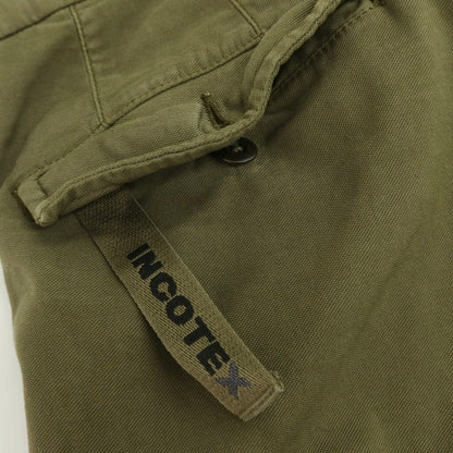 [Used] INCOTEX stretch cotton shorts, olive [32] [Condition rank B] [Men&