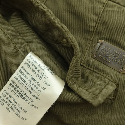 [Used] INCOTEX stretch cotton shorts, olive [32] [Condition rank B] [Men&