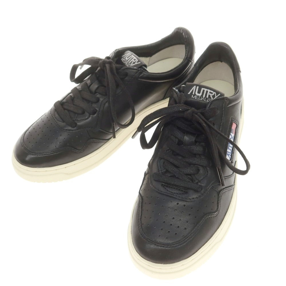[Used] Autry AULM GG05 Leather Sneakers Black [41] [Condition Rank A] [Men&