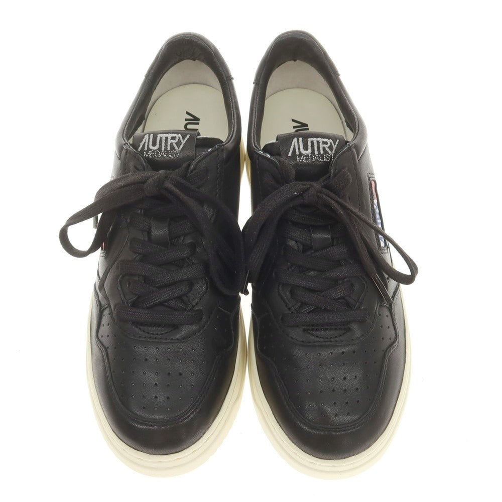 [Used] Autry AULM GG05 Leather Sneakers Black [41] [Condition Rank A] [Men&