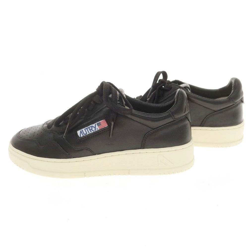 [Used] Autry AULM GG05 Leather Sneakers Black [41] [Condition Rank A] [Men&