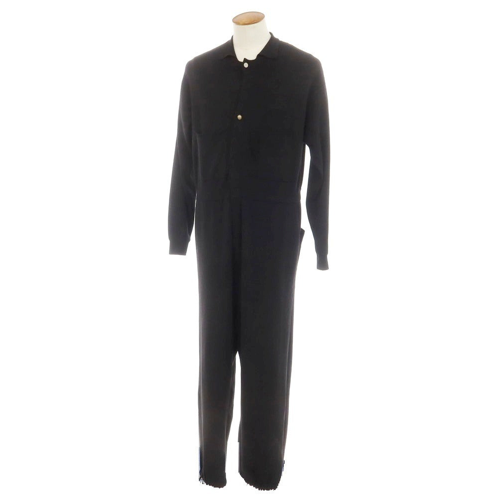 [Used] MEIAS 2025 Spring/Summer Cotton Polyester Knit Jumpsuit All-in-one Black [FREE] [Condition Rank B] [Men&