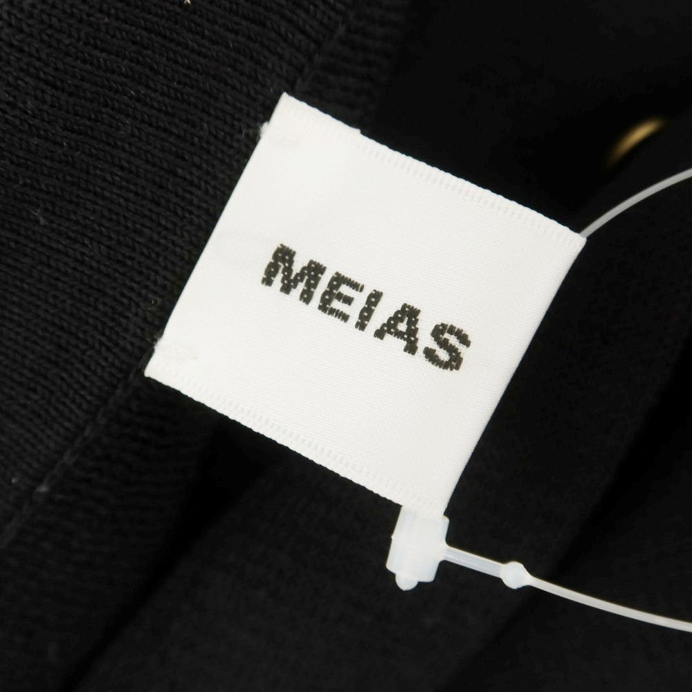 【中古】メイアス MEIAS 2025年春夏 コットンポリエステル ニット ジャンプスーツ オールインワン オーバーオール ブラック【サイズFREE】【メンズ】 中古】メイアス MEIAS 2025年春夏 コットンポリエステル ニット