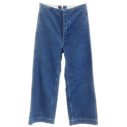 [Used] Pan Cotton Jeans Wide Denim Pants Blue [L] [Condition Rank B] [Men&