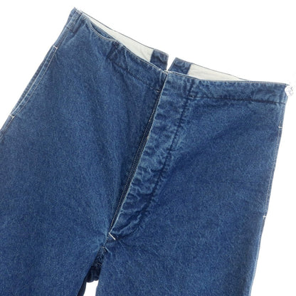 [Used] Pan Cotton Jeans Wide Denim Pants Blue [L] [Condition Rank B] [Men&
