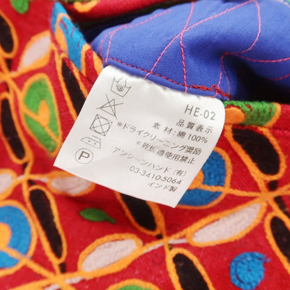 【中古】ピリオドフィーチャーズ PERIOD FEATURES コットン ショートパンツ レッドxブルー【 2 】【 状態ランクB 】【 メンズ 】 [APD]