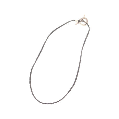 【中古】ジルプラットナー JILL PLATNER ネックレス ブラックxシルバー【 状態ランクB 】【 メンズ 】