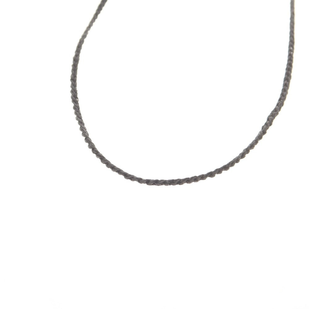 【中古】ジルプラットナー JILL PLATNER ネックレス ブラックxシルバー【 状態ランクB 】【 メンズ 】