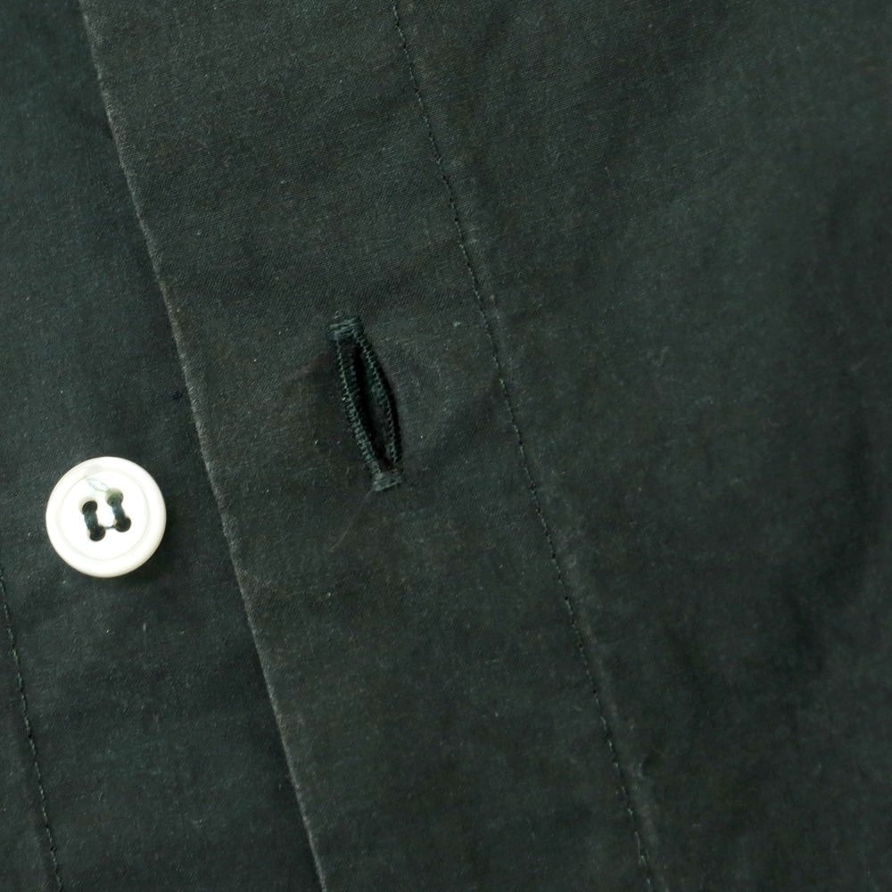 [Used] CristaSeya Cotton Band Collar Casual Shirt Dark Green [L] [Condition Rank C] [Men&
