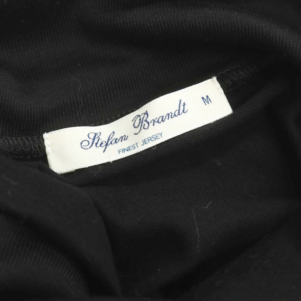 [Used] Stefan Brandt Cotton Turtleneck Long Sleeve T-Shirt Black [M] [Condition Rank B] [Men&