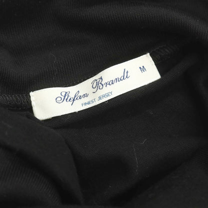 [Used] Stefan Brandt Cotton Turtleneck Long Sleeve T-Shirt Black [M] [Condition Rank B] [Men&