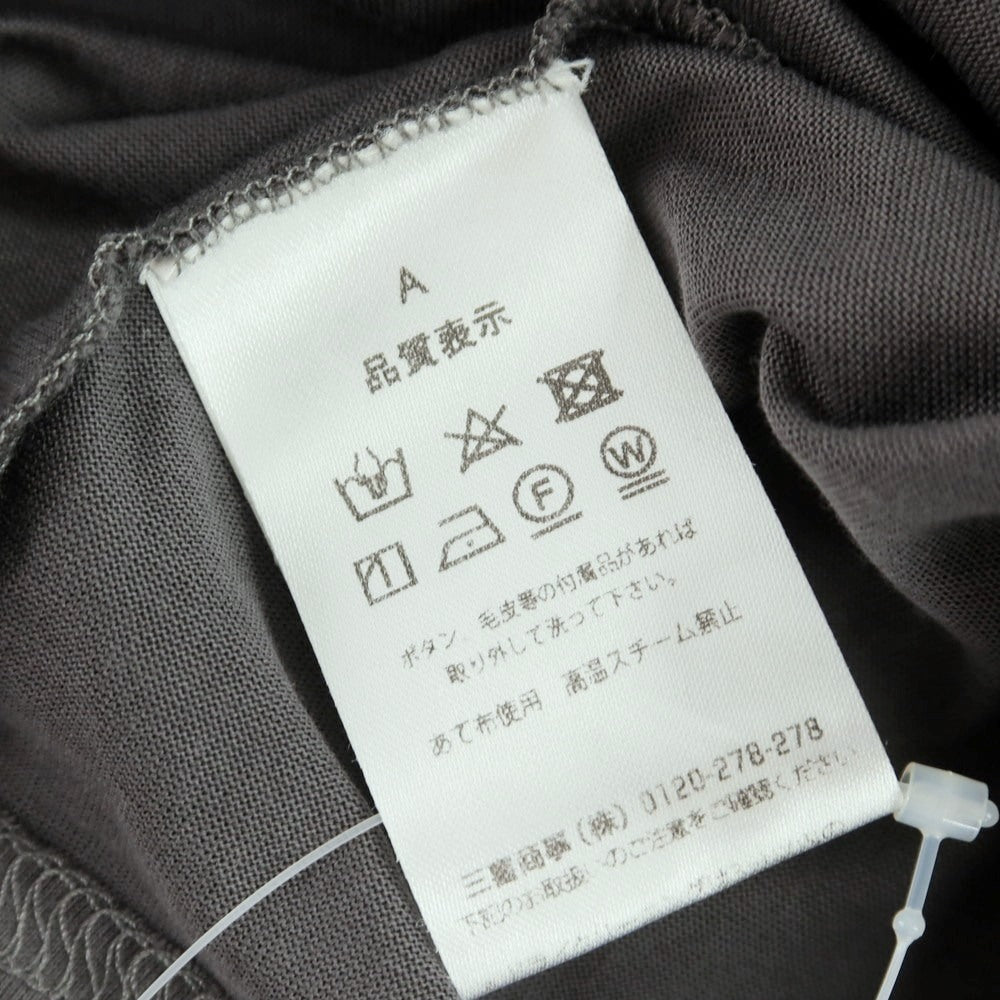 [Used] Stefan Brandt Cotton Turtleneck Long Sleeve T-Shirt Gray [M] [Condition Rank B] [Men&