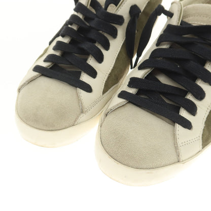 [Used] PHILIPPE MODEL Suede Sneakers Green x White [41] [Condition Rank B] [Men&