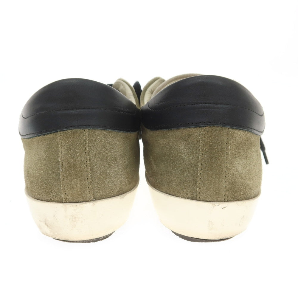 [Used] PHILIPPE MODEL Suede Sneakers Green x White [41] [Condition Rank B] [Men&
