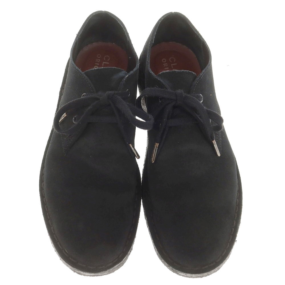 [Used] Clarks DESERT TREK Suede Boots Black [UK7 1/2] [Condition Rank B] [Men&