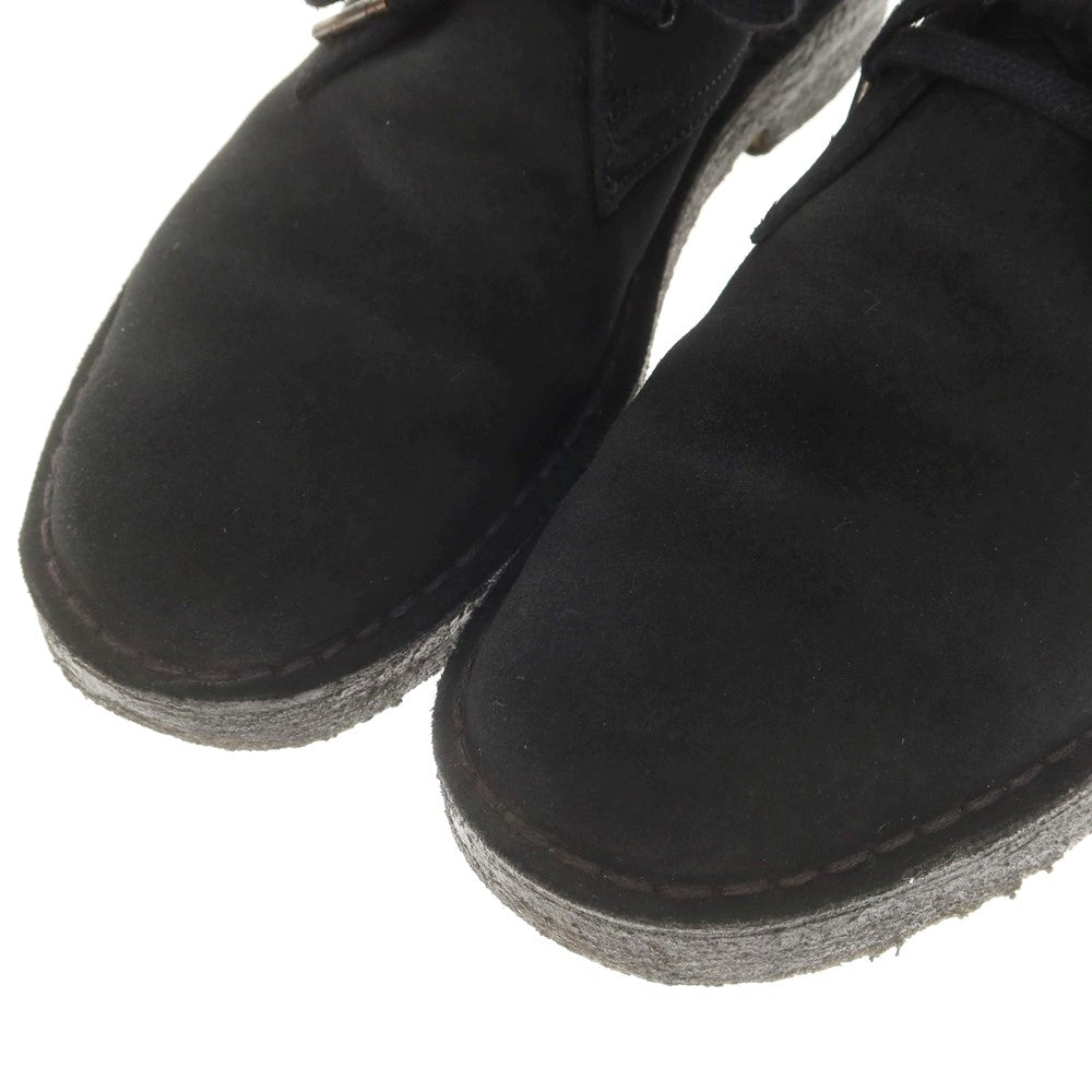 [Used] Clarks DESERT TREK Suede Boots Black [UK7 1/2] [Condition Rank B] [Men&