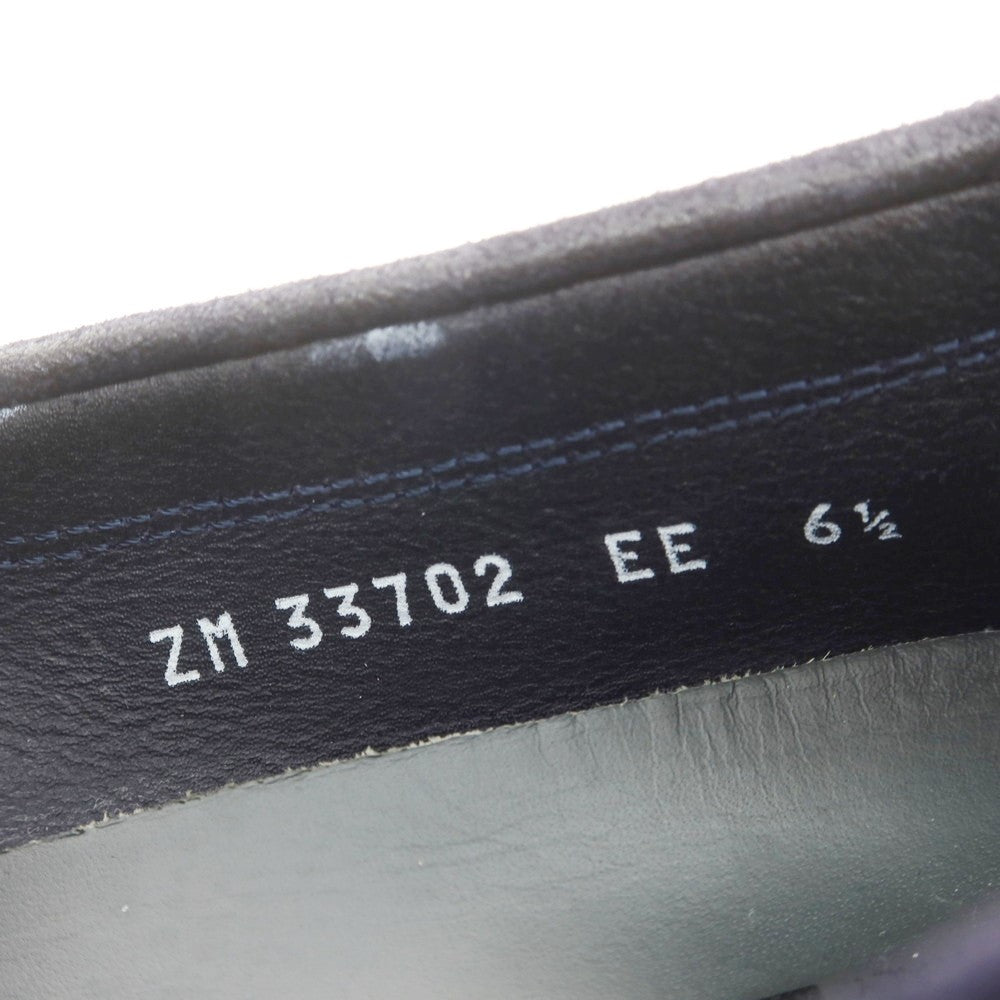 [Used] Salvatore Ferragamo Suede Driving Shoes Navy [6 1/2 E] [Condition Rank C] [Men&