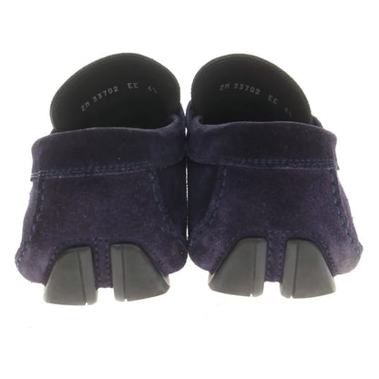 [Used] Salvatore Ferragamo Suede Driving Shoes Navy [6 1/2 E] [Condition Rank C] [Men&