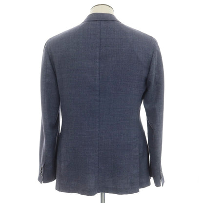 [Used] BOGLIOLI K.JACKET Wool polyester double jacket Navy [50] [Condition rank B] [Men&