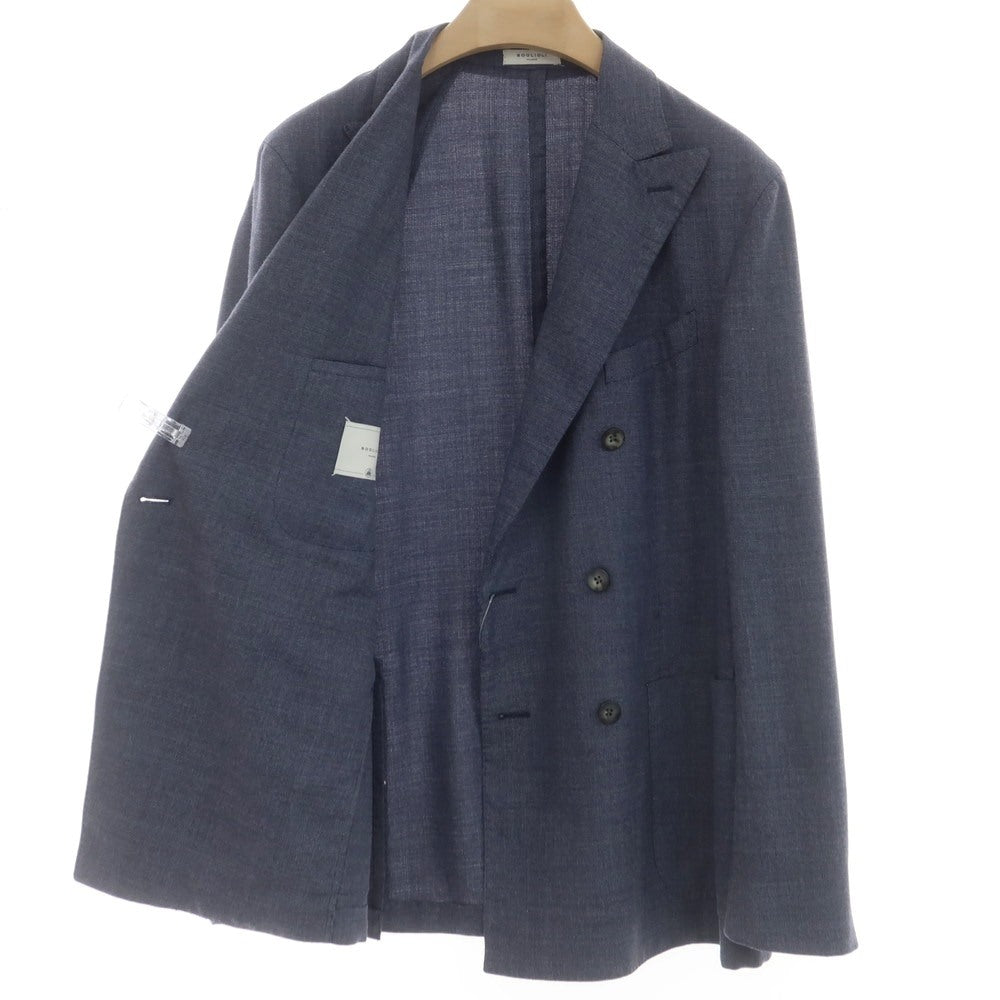 [Used] BOGLIOLI K.JACKET Wool polyester double jacket Navy [50] [Condition rank B] [Men&