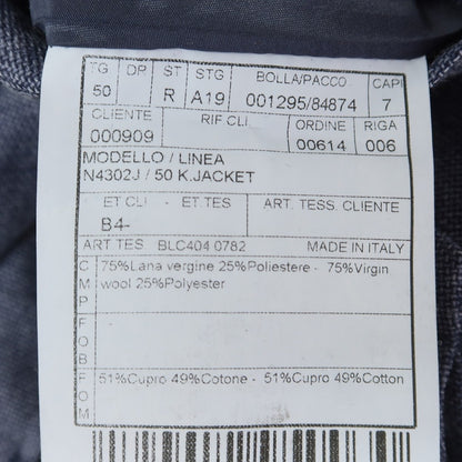 [Used] BOGLIOLI K.JACKET Wool polyester double jacket Navy [50] [Condition rank B] [Men&
