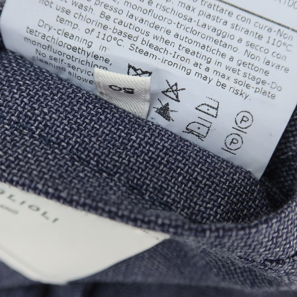 [Used] BOGLIOLI K.JACKET Wool polyester double jacket Navy [50] [Condition rank B] [Men&