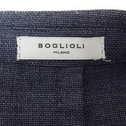[Used] BOGLIOLI K.JACKET Wool polyester double jacket Navy [50] [Condition rank B] [Men&