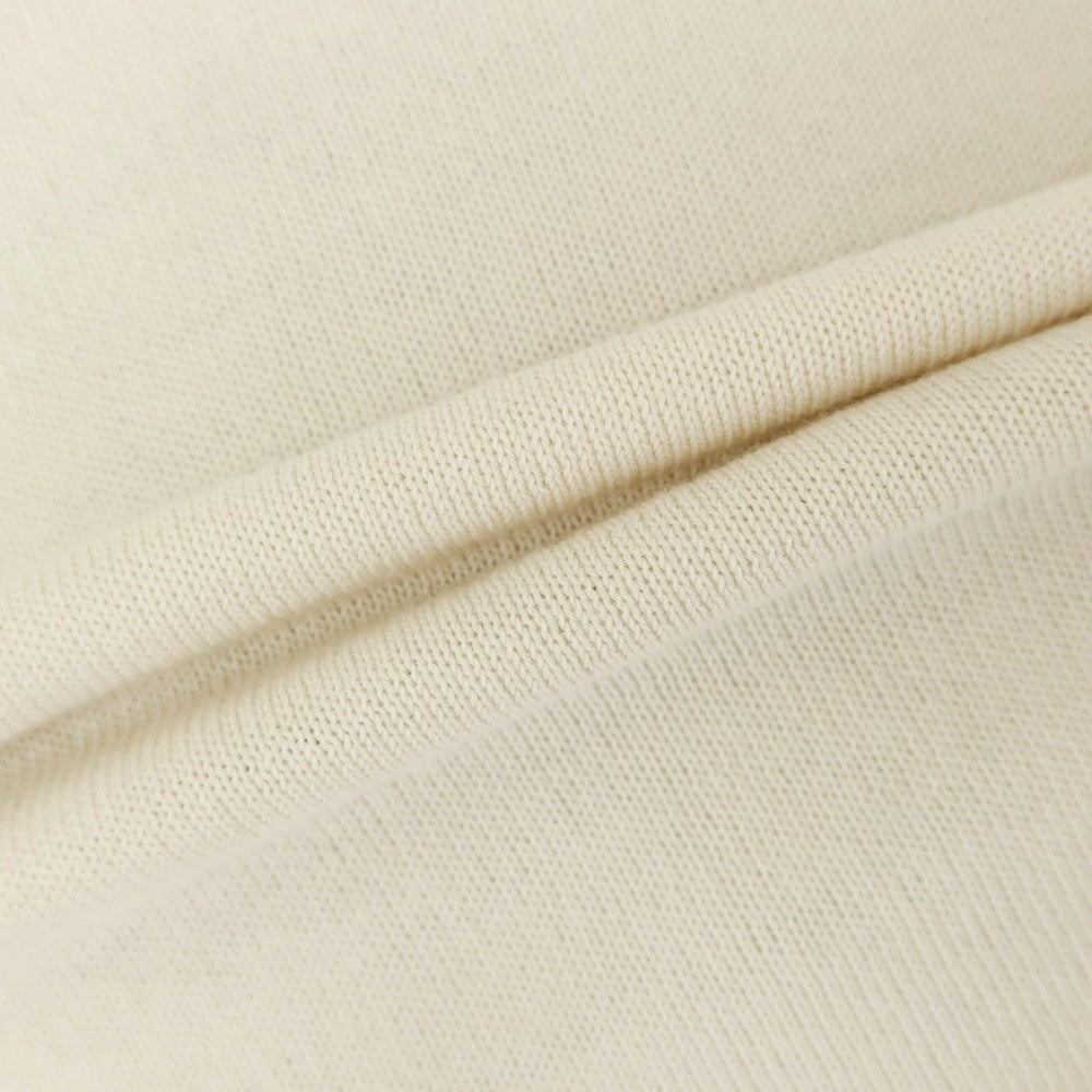 [Used] Alessandro Luppi high gauge cotton mock neck pullover knit light beige [44] [Condition rank B] [Men&