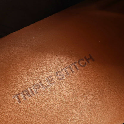 【中古】エルメネジルドゼニア Ermenegildo Zegna Triple Stitch ディアスキン スニーカー ブラック【 7 】【 状態ランクA 】【 メンズ 】