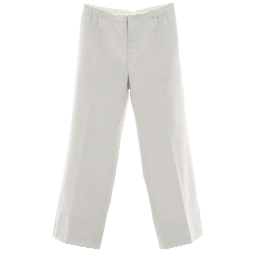 【中古】リパーパス RE-PURPOSE ウール イージースラックスパンツ ライトグレー【 L 】【 状態ランクC 】【 メンズ 】