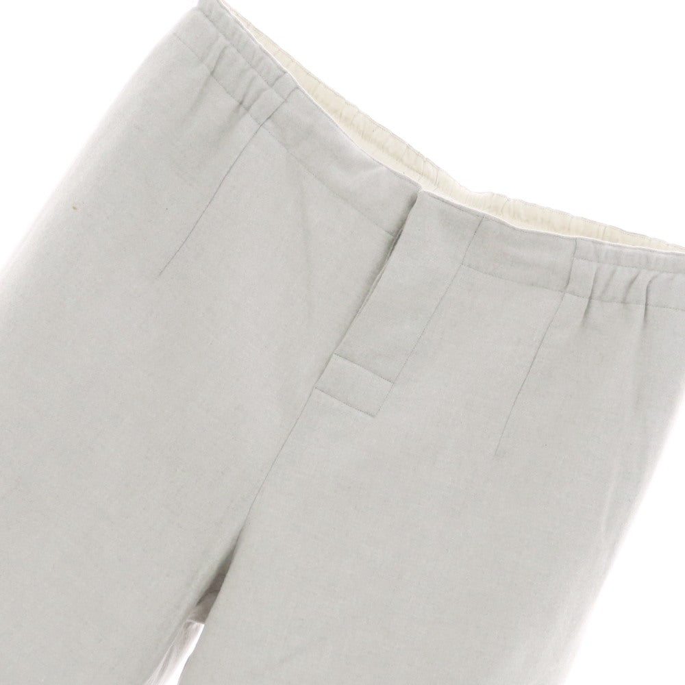 【中古】リパーパス RE-PURPOSE ウール イージースラックスパンツ ライトグレー【 L 】【 状態ランクC 】【 メンズ 】