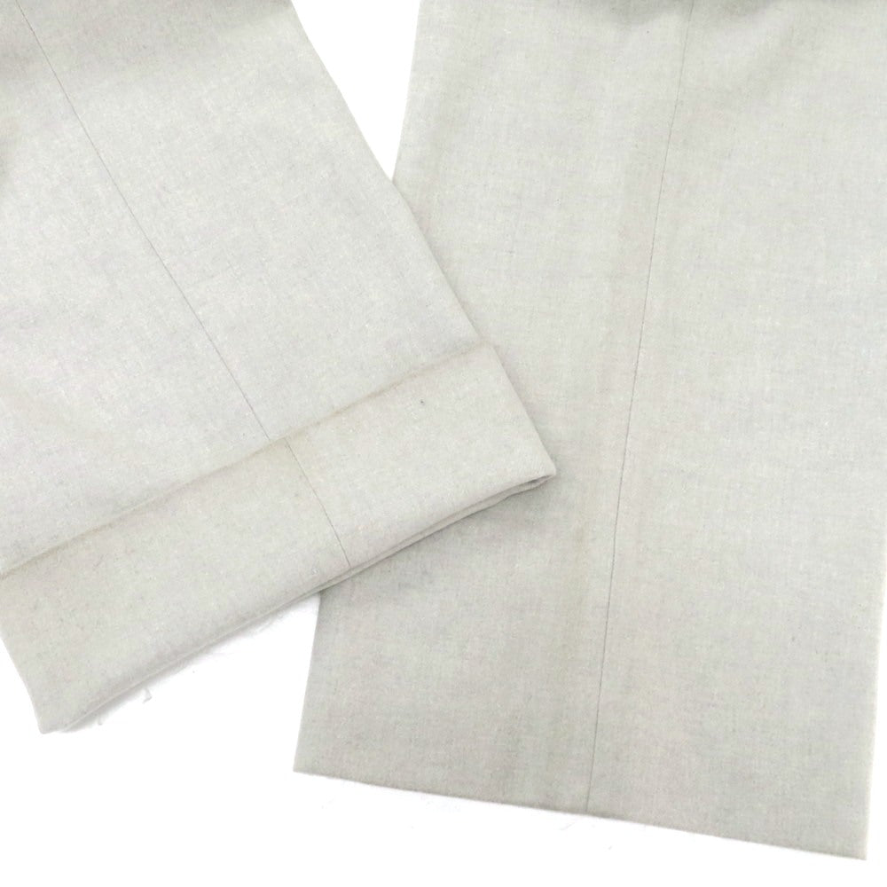 【中古】リパーパス RE-PURPOSE ウール イージースラックスパンツ ライトグレー【 L 】【 状態ランクC 】【 メンズ 】