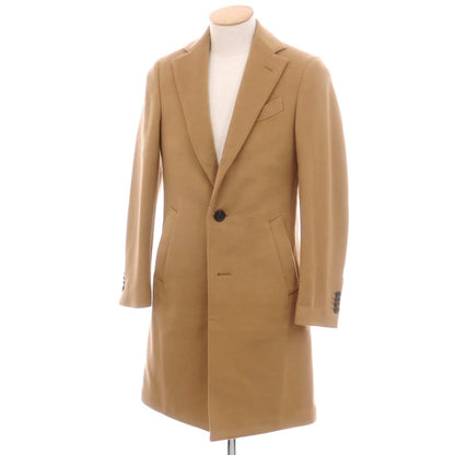 【中古】ラルディーニ LARDINI ウール チェスターフィールドコート キャメル【 42 】【 状態ランクB 】【 メンズ 】