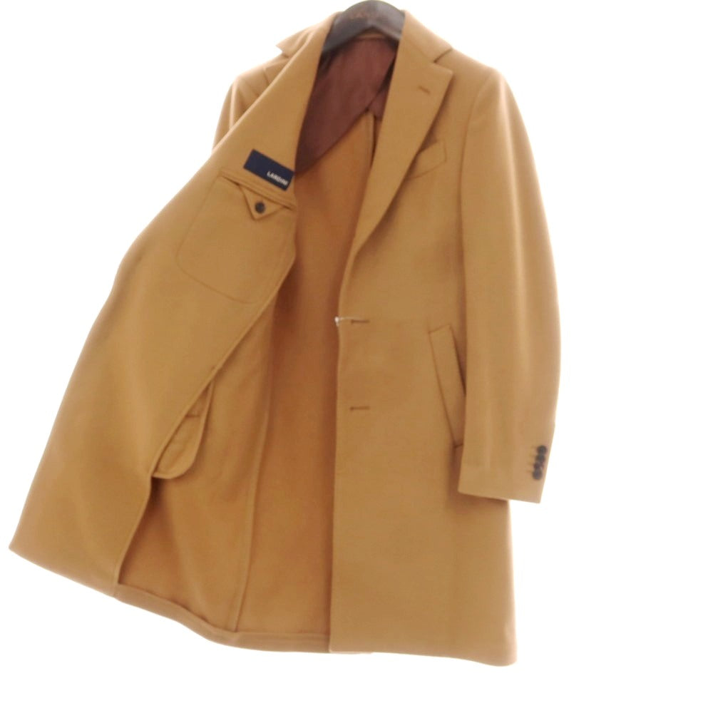 ラルディーニ　チェスターコート　キャメル　42 中古】ラルディーニ LARDINI ウール チェスターフィールドコート