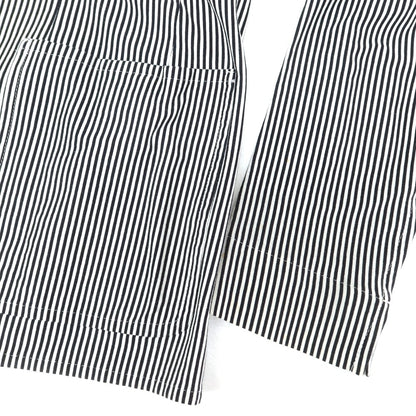 [Used] TOMORROWLAND Cotton Jersey Stripe Jacket Black x White [42] [Condition Rank B] [Men&