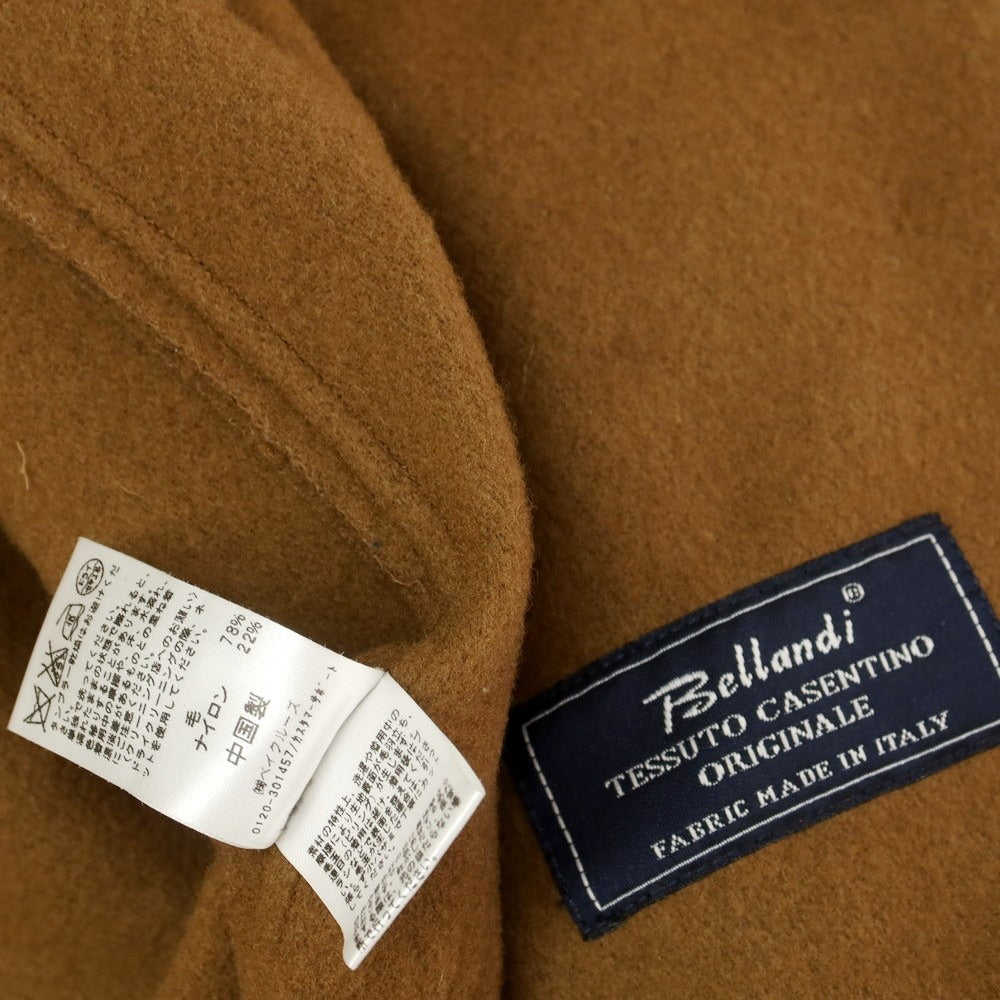 【中古】ジャーナルスタンダード レリューム JOURNAL STANDARD relume ウール ナイロン ワークジャケット ブラウン【サイズS】【 状態ランクB 】【 メンズ 】 [DPD]