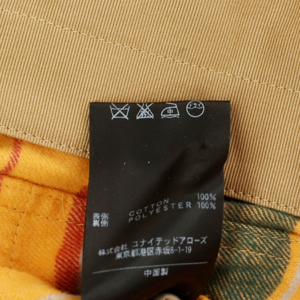 【中古】ビューティアンドユースユナイテッドアローズ BEAUTY&amp;YOUTH UNITED ARROWS コットン ライナー付き フーデッドブルゾン ベージュ【 サイズS 】【 状態ランクB 】【 メンズ 】 [BPD]