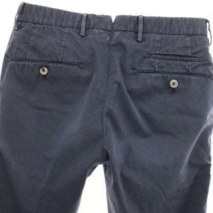 [Used] PT TORINO Stretch Cotton Nylon Polyester Casual Slacks Pants Navy [42] [Condition Rank C] [Men&